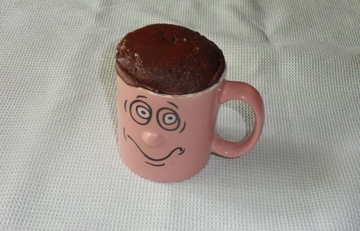 Mug cake minute au chocolat 
