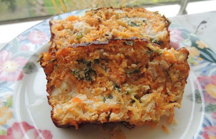 Rgime Dukan (recette minceur) : Terrine de carottes au surimi #dukan https://www.proteinaute.com/recette-terrine-de-carottes-au-surimi-11812.html