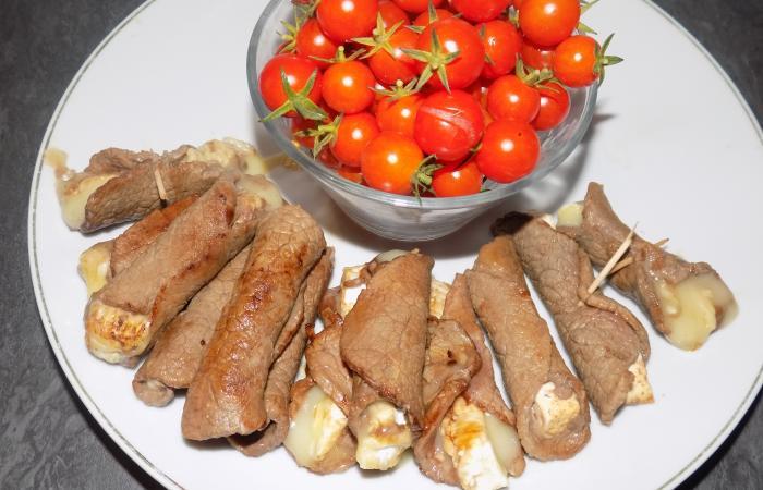 Rgime Dukan (recette minceur) : Rouls boeuf fromage #dukan https://www.proteinaute.com/recette-roules-boeuf-fromage-12191.html