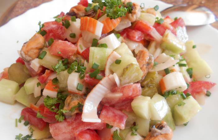 Rgime Dukan (recette minceur) : Salade grecque #dukan https://www.proteinaute.com/recette-salade-grecque-13182.html