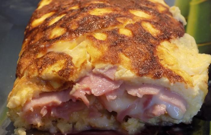 Rgime Dukan (recette minceur) : Omelette jambon vache qui rit  #dukan https://www.proteinaute.com/recette-omelette-jambon-vache-qui-rit-13240.html