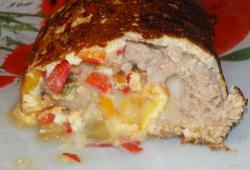 Recette Dukan : Omelette thon, poivrons et fromage