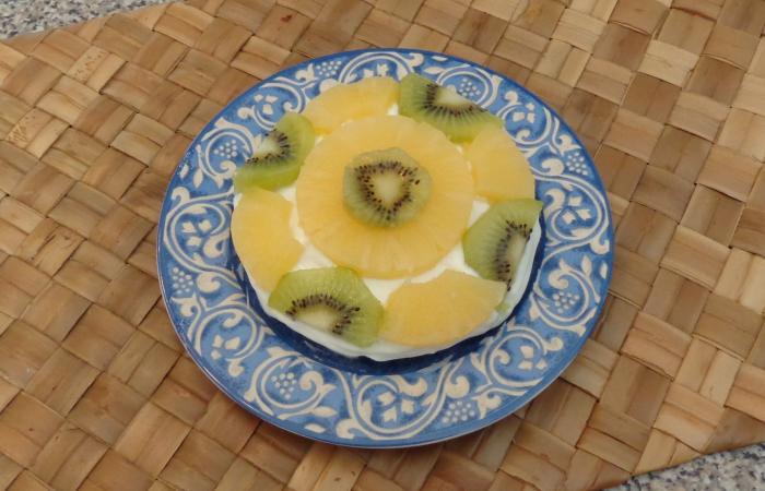 Rgime Dukan (recette minceur) : Gteau fraicheur  l'ananas #dukan https://www.proteinaute.com/recette-gateau-fraicheur-a-l-ananas-13478.html