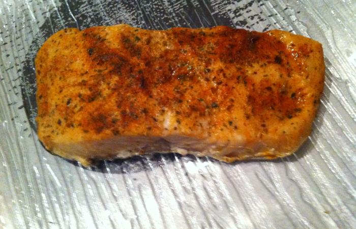 Rgime Dukan (recette minceur) : Pav de saumon  l'italienne en papillote #dukan https://www.proteinaute.com/recette-pave-de-saumon-a-l-italienne-en-papillote-13676.html