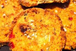 Recette Dukan : Biscuits sals, chorizo, piquillos et tomates sches