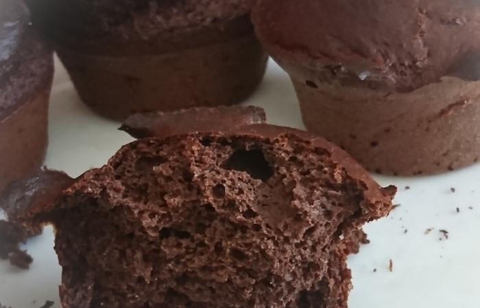 Rgime Dukan (recette minceur) : Muffins chocolat /courgettes  #dukan https://www.proteinaute.com/recette-muffins-chocolat-courgettes-14010.html