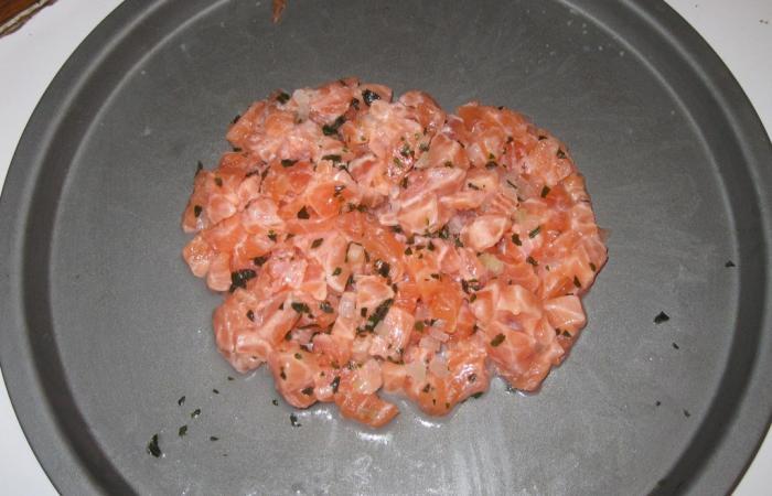 Rgime Dukan (recette minceur) : Saumon cru  la tahitienne #dukan https://www.proteinaute.com/recette-saumon-cru-a-la-tahitienne-3162.html