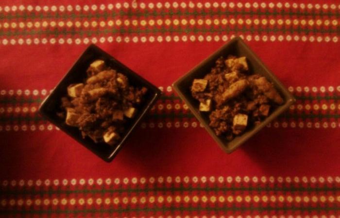 Rgime Dukan (recette minceur) : Chili con carne de tofu et gnocchis  #dukan https://www.proteinaute.com/recette-chili-con-carne-de-tofu-et-gnocchis-3190.html
