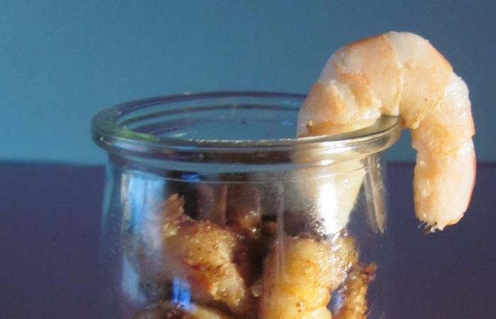 Rgime Dukan (recette minceur) : Crevette caramlises  #dukan https://www.proteinaute.com/recette-crevette-caramelisees-4322.html