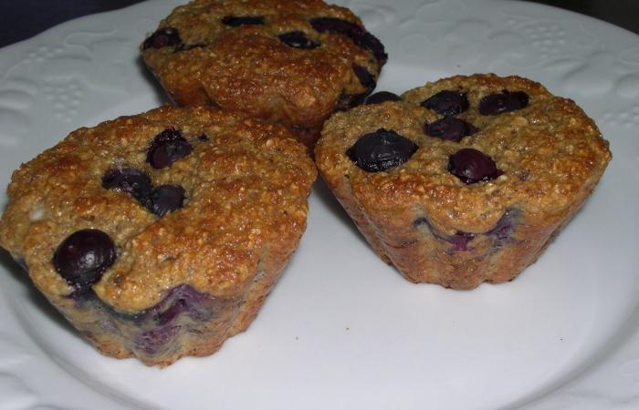 Rgime Dukan (recette minceur) : Muffins aux myrtilles #dukan https://www.proteinaute.com/recette-muffins-aux-myrtilles-4386.html
