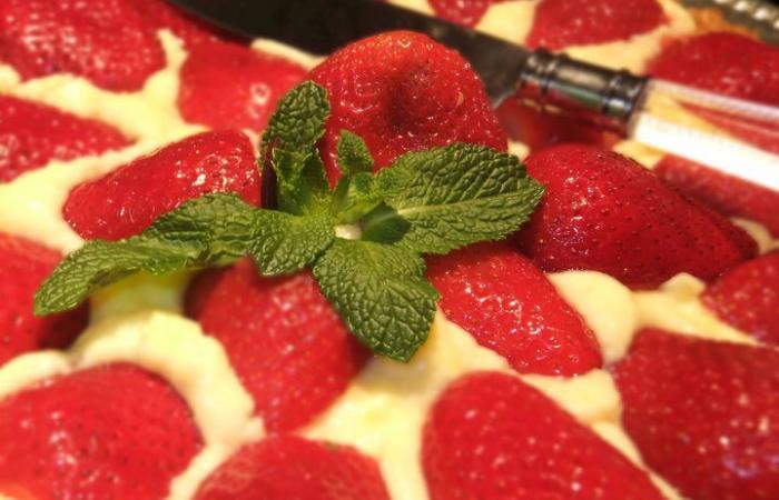 Rgime Dukan (recette minceur) : Tarte aux fraises de saison #dukan https://www.proteinaute.com/recette-tarte-aux-fraises-de-saison-4691.html