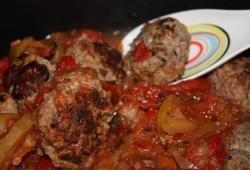 Recette Dukan : Boulettes de viande  la tomate