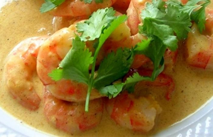 Rgime Dukan (recette minceur) : Curry indien de crevettes #dukan https://www.proteinaute.com/recette-curry-indien-de-crevettes-580.html