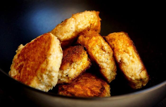 Rgime Dukan (recette minceur) : Nuggets de tofu au fromage #dukan https://www.proteinaute.com/recette-nuggets-de-tofu-au-fromage-7926.html