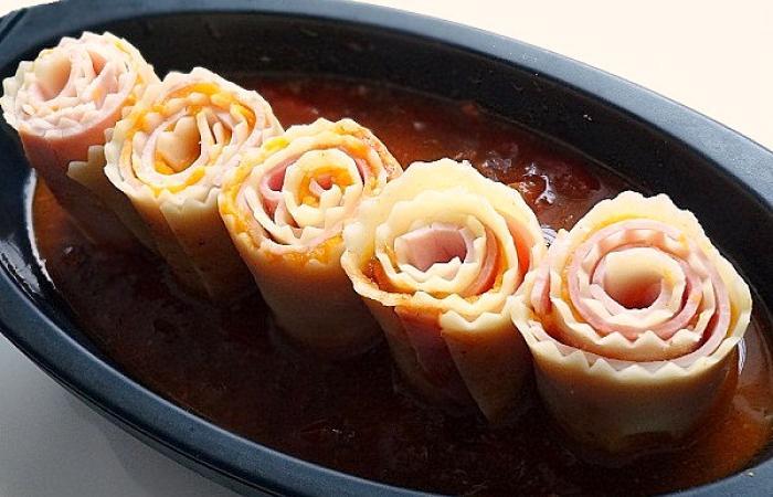 Rgime Dukan (recette minceur) : Lasagnes au garde  vous (potiron et jambon fum) #dukan https://www.proteinaute.com/recette-lasagnes-au-garde-a-vous-potiron-et-jambon-fume-10055.html
