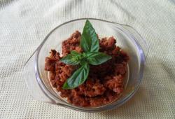 Recette Dukan : Viande hache  la tomate saveur barbecue