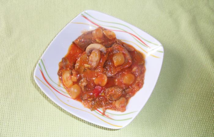 Rgime Dukan (recette minceur) : Langue de boeuf  la tomate #dukan https://www.proteinaute.com/recette-langue-de-boeuf-a-la-tomate-12143.html