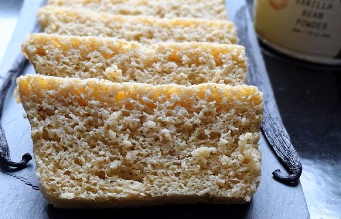 Rgime Dukan (recette minceur) : Cake vanille express #dukan https://www.proteinaute.com/recette-cake-vanille-express-12192.html