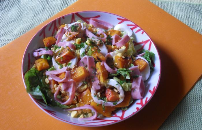 Rgime Dukan (recette minceur) : Salade de potimarron #dukan https://www.proteinaute.com/recette-salade-de-potimarron-12251.html