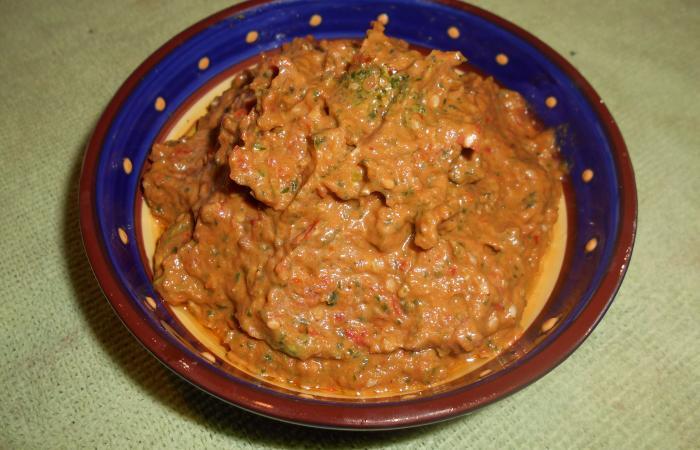 Rgime Dukan (recette minceur) : Pesto de poivrons rtis #dukan https://www.proteinaute.com/recette-pesto-de-poivrons-rotis-12355.html