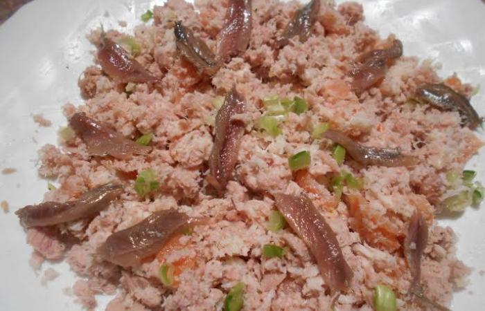 Rgime Dukan (recette minceur) : Salade de miettes #dukan https://www.proteinaute.com/recette-salade-de-miettes-13062.html