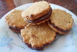 Rgime Dukan, la recette Biscuits fourrs au chocolat