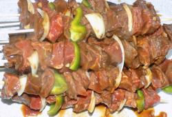 Recette Dukan : Brochettes de boeuf sauce barbecue