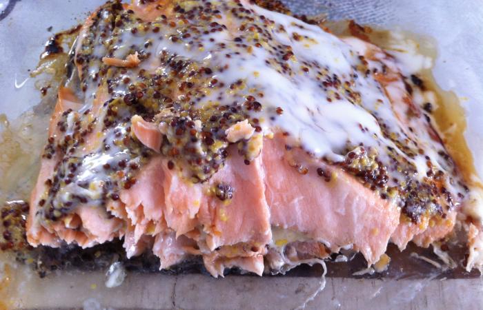 Rgime Dukan (recette minceur) : Filet de saumon farci  l'italienne #dukan https://www.proteinaute.com/recette-filet-de-saumon-farci-a-l-italienne-13689.html