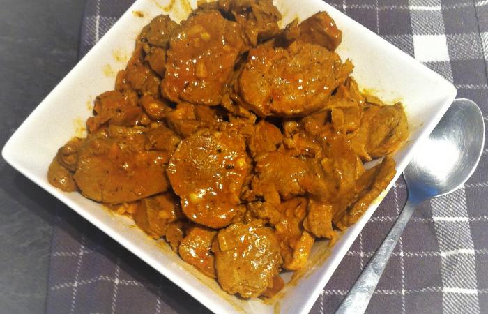Saut de mignon de porc au curry 