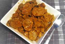 Recette Dukan : Saut de mignon de porc au curry 