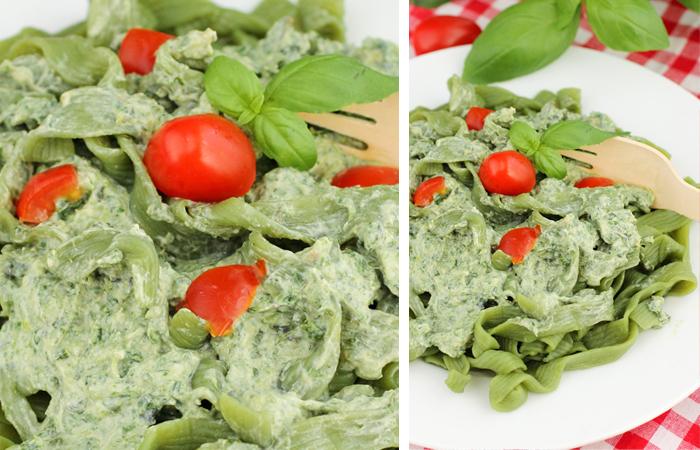 Rgime Dukan (recette minceur) : Tagliatelles (de konjac) au Pesto Verde #dukan https://www.proteinaute.com/recette-tagliatelles-de-konjac-au-pesto-verde-14055.html