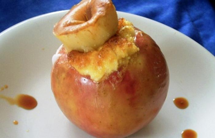 Rgime Dukan (recette minceur) : Pommes au flan caramel #dukan https://www.proteinaute.com/recette-pommes-au-flan-caramel-2524.html
