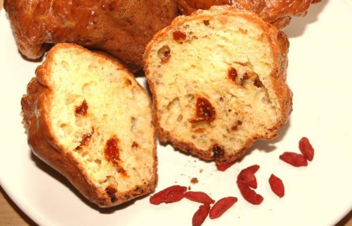 Rgime Dukan (recette minceur) : Muffins cassis et baies de goji #dukan https://www.proteinaute.com/recette-muffins-cassis-et-baies-de-goji-3421.html