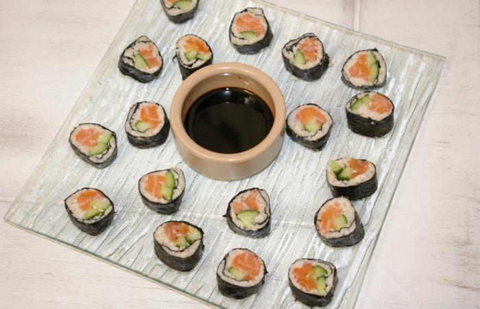 Rgime Dukan (recette minceur) : Sushi-maki comme des vrais  #dukan https://www.proteinaute.com/recette-sushi-maki-comme-des-vrais-4244.html