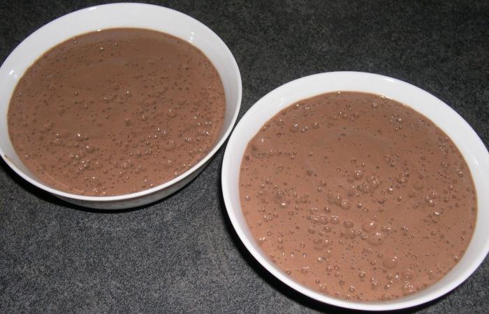 Mousse Chocolat-Moka vite faite.