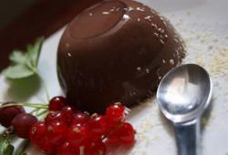 Recette Dukan : Dome coco-chocolat
