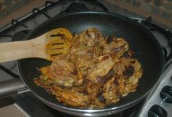 Recette Dukan : Poulet au curry et blanc de poireau fondant