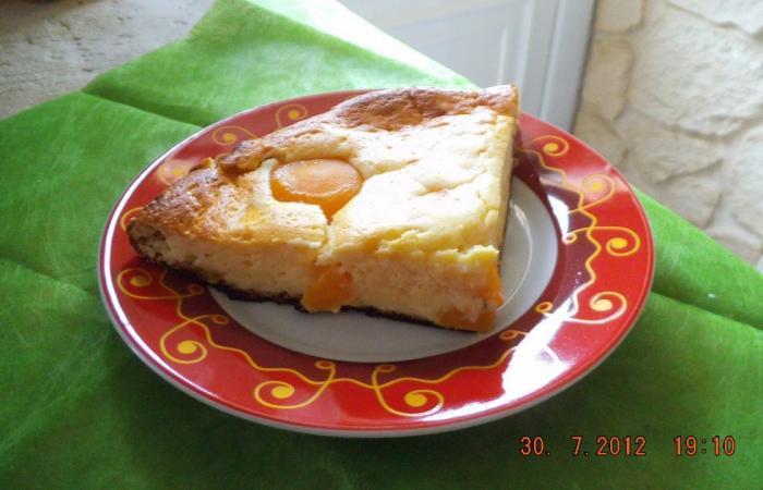 Cheese cake abricot pche 